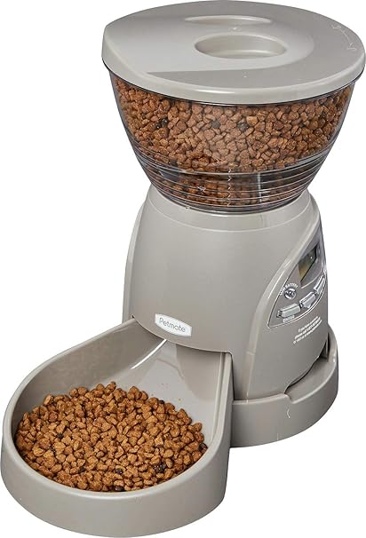 Petmate Infinity Portion Control Automatic Dog Cat Feeder 5 Pound