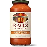 Rao's Homemade Vodka Sauce | 24 oz | Creamy Tomato Sauce | Pasta Sauce | Carb Conscious, Keto Friendly | All Natural, Premium