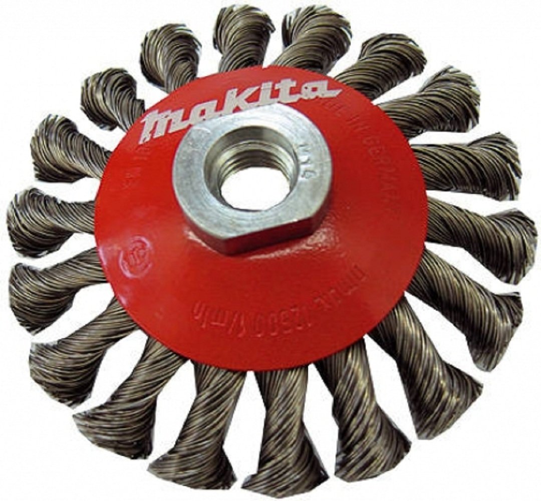 Aparoli Makita P-04494 Steel Wire Conical Cup Brush 105 mm