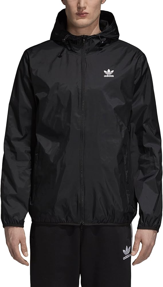 adidas trefoil windbreaker