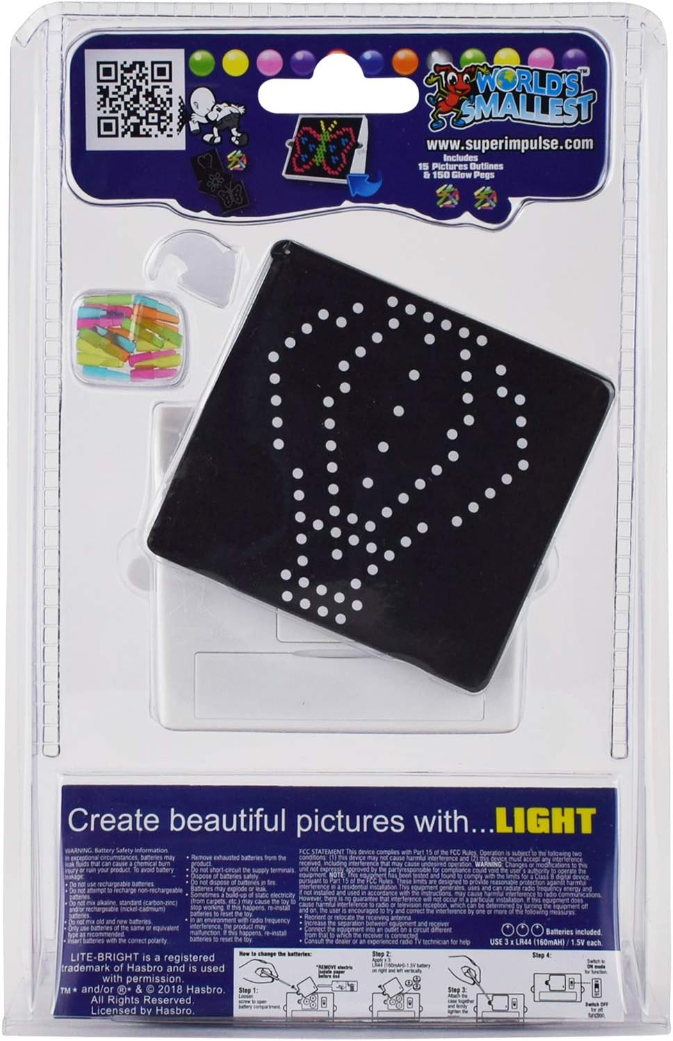 world's smallest lite brite