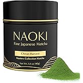 Naoki Matcha Chiran Harvest Masters Collection Matcha – Authentic Japanese Ceremonial Grade Matcha Green Tea Powder from Kagoshima, Japan (40g / 1.4oz)