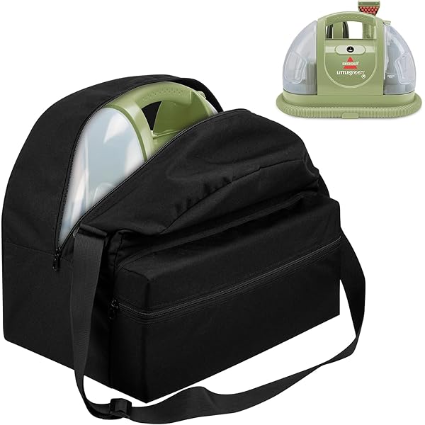 TORIBIO Storage Carry Bag For Bissell Little Green Cleaner 1400B/3353 - Organized Case With Extra Pockets