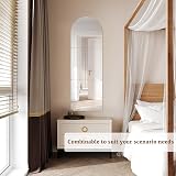 Hode 4 Pieces 30x30cm Self Adhesive Mirror Tiles Acrylic 2mm Thick view 5