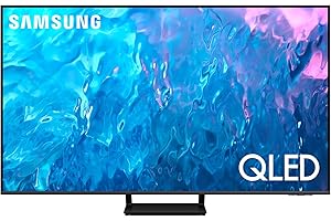 SAMSUNG 55-Inch Class QLED 4K Q70C Series Quantum HDR, Dual LED, Object Tracking Sound Lite, Q-Symphony, Motion Xcelerator Turbo+, Gaming Hub, Smart TV with Alexa Built-in (QN55Q70C, 2023 Model),Black