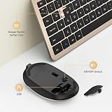 Seenda SK38 Wireless Keyboard and Mouse Set UK Layout Full Size view 3