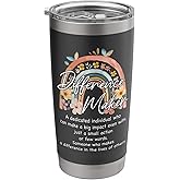 Difference Maker Thank You Gifts for Coworkers Boss Teacher Stainless Steel Insulated Tumbler