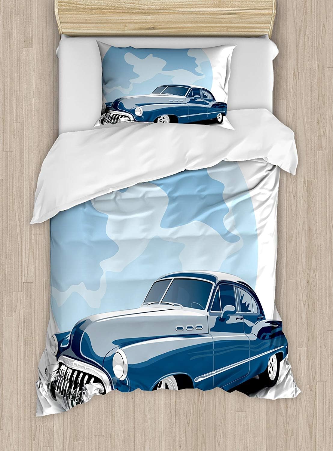 Big buy store Cars Duvet Cover, Old Timer Vintage