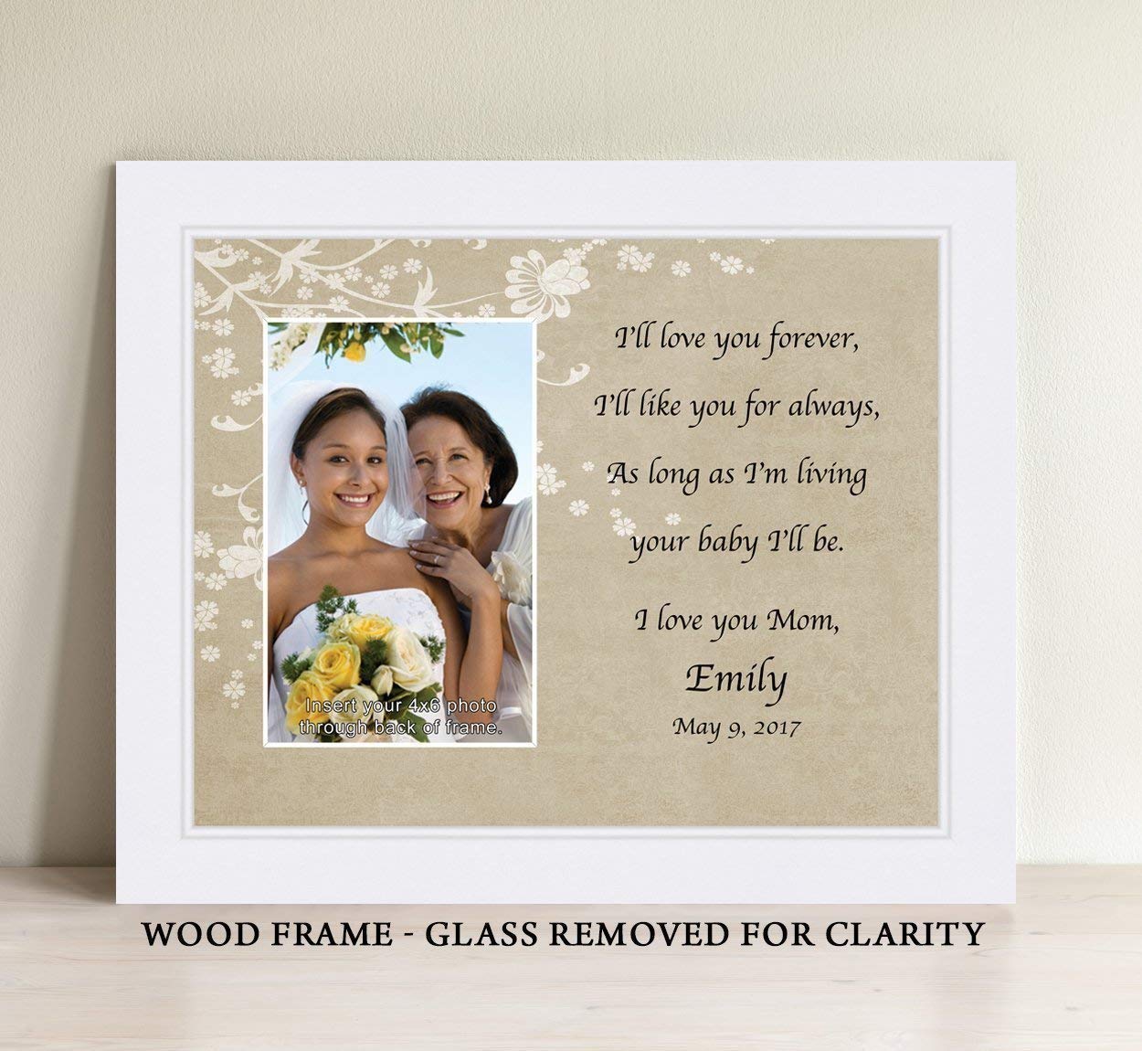 mother of the bride picture frame
