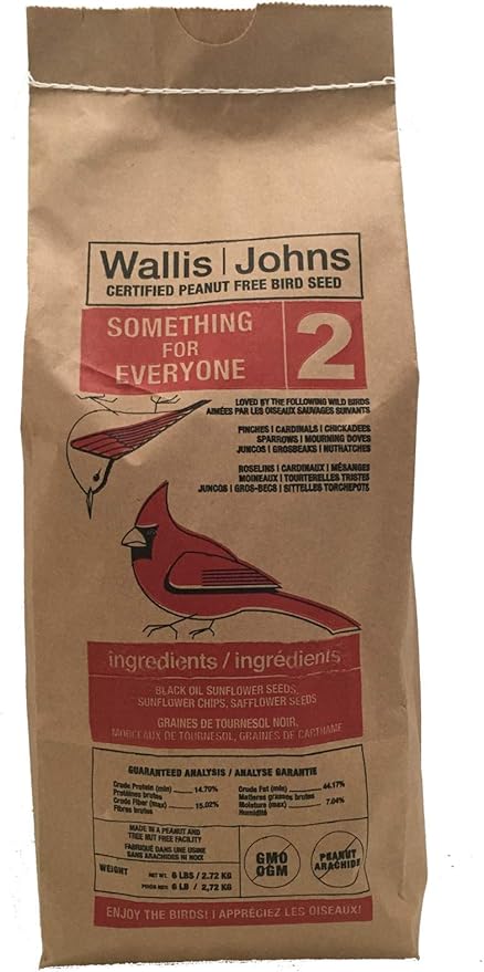 Certifie Peanut Oiseaux Gratuit Quelque Chose Pour Tout Le Monde 2 Melange 2 7 Kilogram Amazon Ca Terrasse Et Jardin