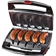 JOHNSONVILLE SIZZLING SAUSAGE GRILL Johnsonville BTG0498 Sizzling Sausage Grill, OSFA, Black/Stainless