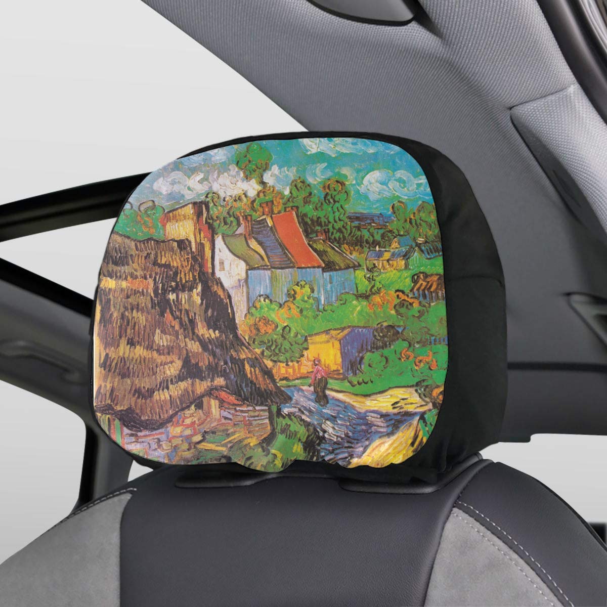 Amazon Com Car Seat Covers Headrest Houses At Auvers By Vincent Van Gogh Car Seat Headrest Protector Set Of 2 Universal Fit For Cars Vans Trucks Headrest Cushion Fashion Auto Interior Accessories Baby Interview with car seat headrest, aka will toledo. amazon com