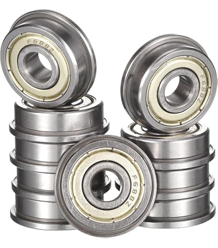 HiPicco F603ZZ Flanged Ball Bearing, ID 3mm x OD 9mm x Width 5mm