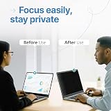 VINTEZ 14 Inch 16:9 Privacy Screen Filter for Computer Monitor Laptop - Anti view 2