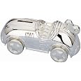 Reed & Barton Silver Plated Race Car Coin Bank No. 621 New in Box