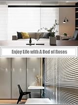 HSYLYM Aluminum Venetian Blinds 110x130 cm Grey 1 in Slats Easy Install view 4