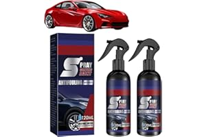 QUAAM 2PCS Spray coating agent Multi-functional Coating Renewal Agent, Car Coating Agent Spray,3 in 1 High Protection Quick Car Coating Spray, Car Fast-Acting Coating Spray