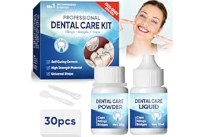 SHWD Temporary Tooth Repair Kit, Temporary Tooth Replacement Kit&Denture Repair Kit for Temporary Fixing the Missing and Broken Teeth, Restoring Your Confident Smile