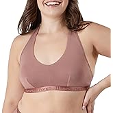 Hanes Womens Originals Ultra Supersoft Racerback Bralette, Viscose from Bamboo Bralette