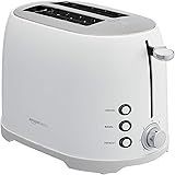 Amazon Basics 2-Slot Toaster, White