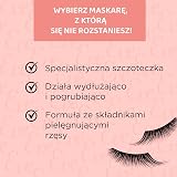 EVELINE COSMETICS Volumix Fiberlast Mascara 10 ml Rose Gold Brush view 4