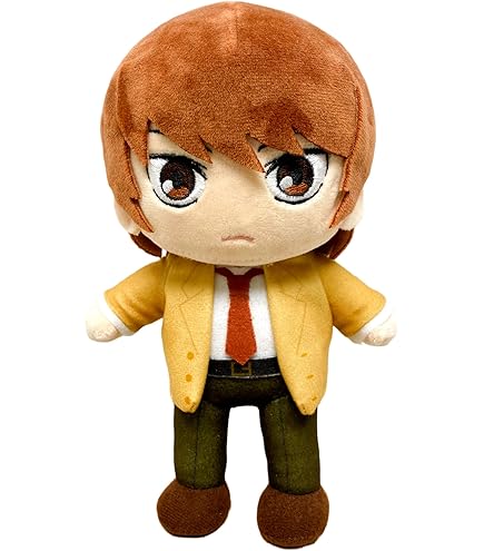 Death Note zacht figuur L en licht Yagami sierkussen, 12 cm schattige