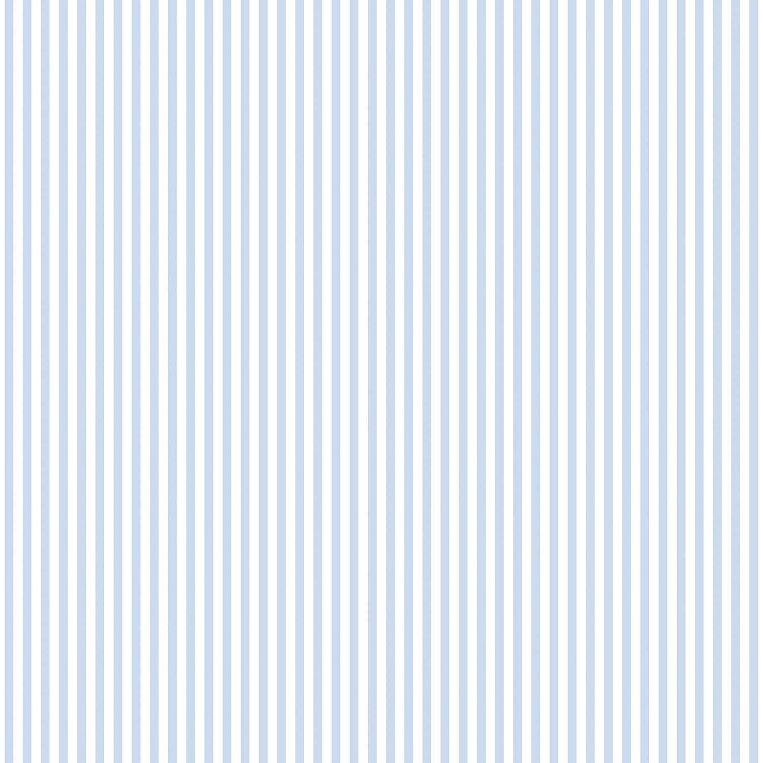 Galerie G67908 Miniatures 2 Shirt Stripe Design Wallpaper, Blue/White, 10m x 53cm