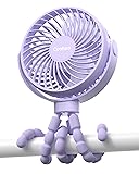 Coohea Stroller Fan Clip on for Baby, 4000mAh
