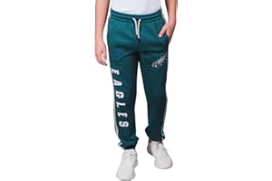 Ultra Game NFL Boys Super Soft Game Day Striped Jogger Sweatpants