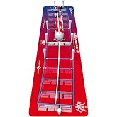 Wellputt Wellstroke 12&deg; Stars and Stripes Putting Mat for Right Handed Golfers | Improve Your Putting Stroke with This Patriotic Golf Training Aid | 31.9" L x 7.7" W