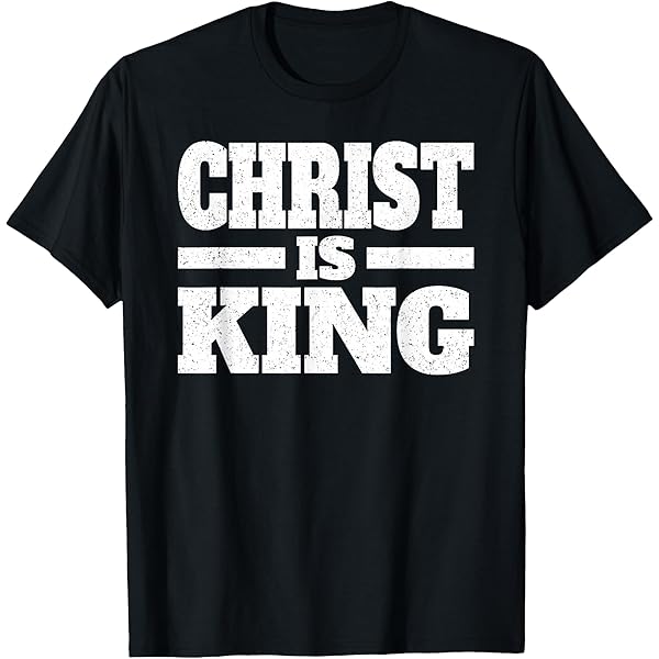 CAMISETA EVANGÉLICA JESUS IS KING REI MODA CRISTÃ ESTAMPA NAS COSTAS E FRENTE | Brasil