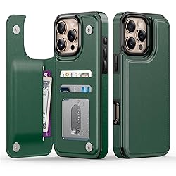 Goodon for iPhone 16 Pro Case Wallet - Flip Folio
