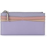 The Sak Neva Large Card Wallet - Slim Leather Wallet for Women - Card Holder With 6 Credit Card Slots & Zipper Closure