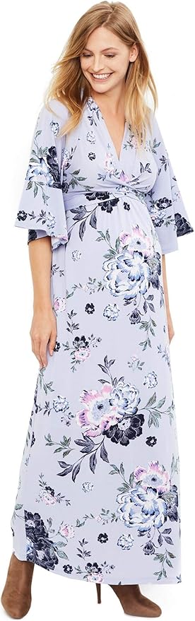 jessica simpson maternity maxi dress