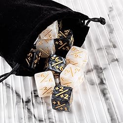 48 Pieces MTG Dice Counters Buff Token Dice Loyalty
