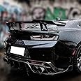ZZDSNJ Glossy Black Spoiler for 2016-2022 Chevrolet Camaro All Models | ZL1 1LE Style ABS Spoiler Wings