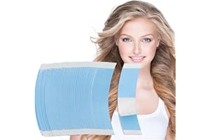 Comdian 36 Pcs Waterproof Lace Tape for Hairpiece Wig Tape Adhesive Double-Sided Waterproof, Wig Glue For Toupees Hair Pieces and Hair Extension The Front of Lace Supports