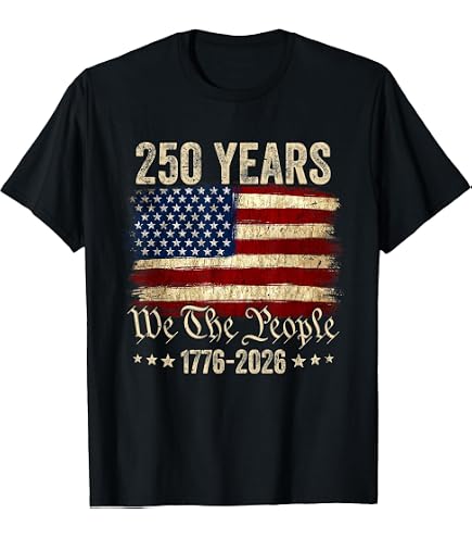 Amazon.com: 250th Anniversary USA Shirt 250 Years American