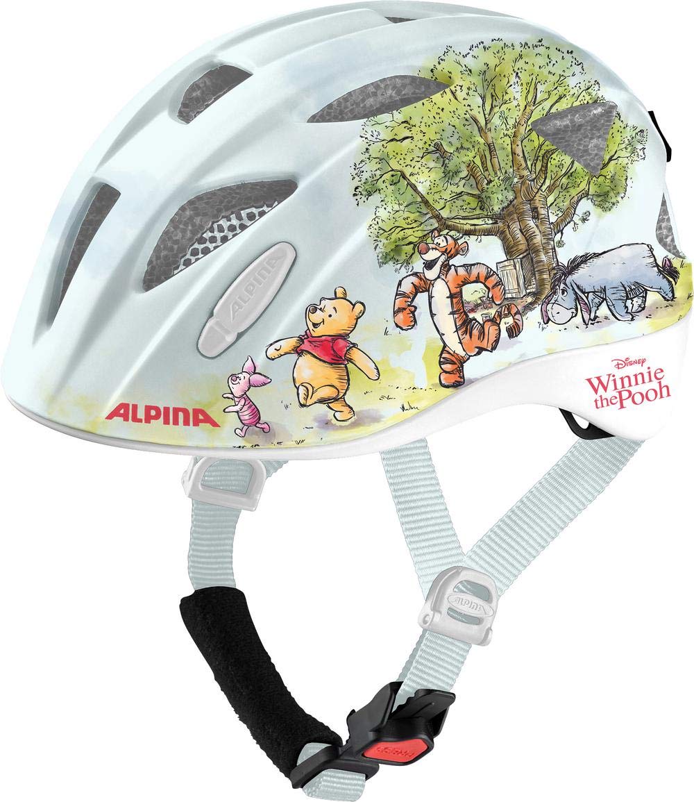 ALPINA Unisex - Children, XIMO DISNEY cycling helmet, Winnie Pooh gloss, 47-51 cm