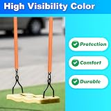 Cosmos 2 Pcs Swing Chain Cover Grip Sleeve for Playground Swings - Orange view 5