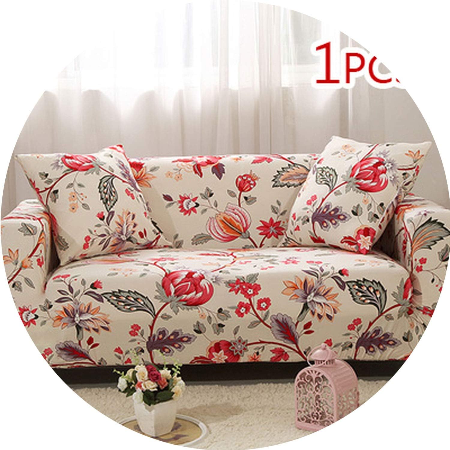 Fundas elásticas universales para sofá con diseño de Cruz y Texto en