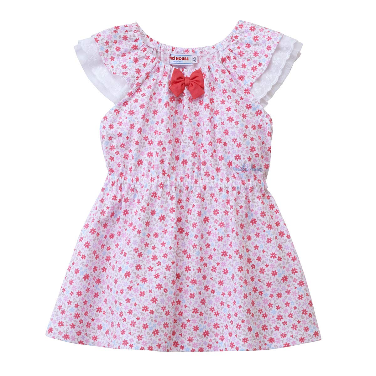 ワンピース Mikihouse ミキハウス 12 1904 450 B07kk5hkrf ピンク 80 ピンク 80cm ワンピースチュニック 訳あり Dispora Jatimprov Go Id