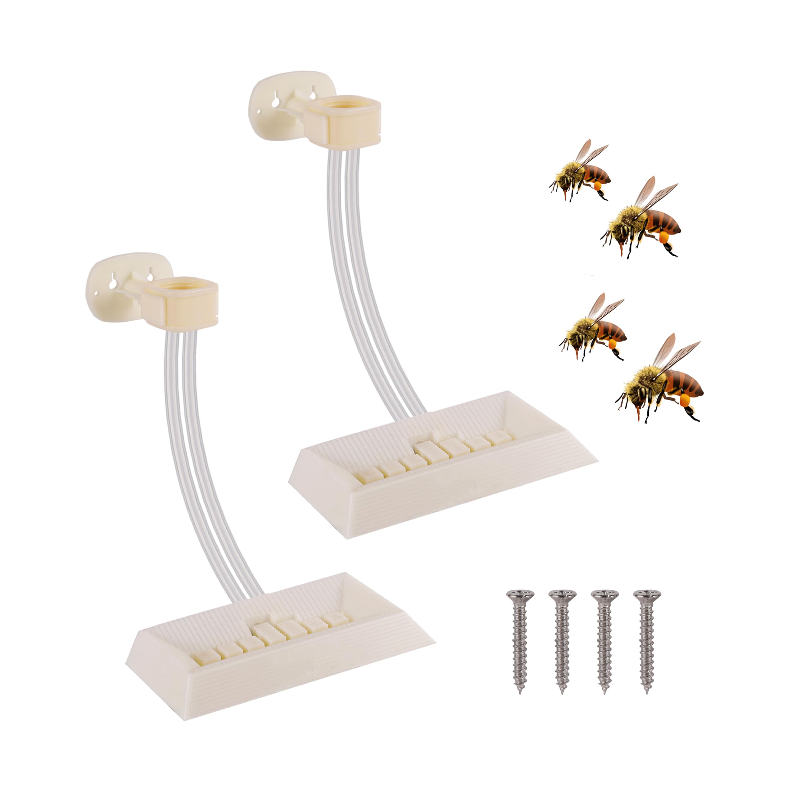 Photo 1 of 2Set Bee Feeder for Hives Automatic Beekeeping Feeder Beehive Internal Bee Water Feeder for Feeding Sugar Syrup or Water to Bee Hives