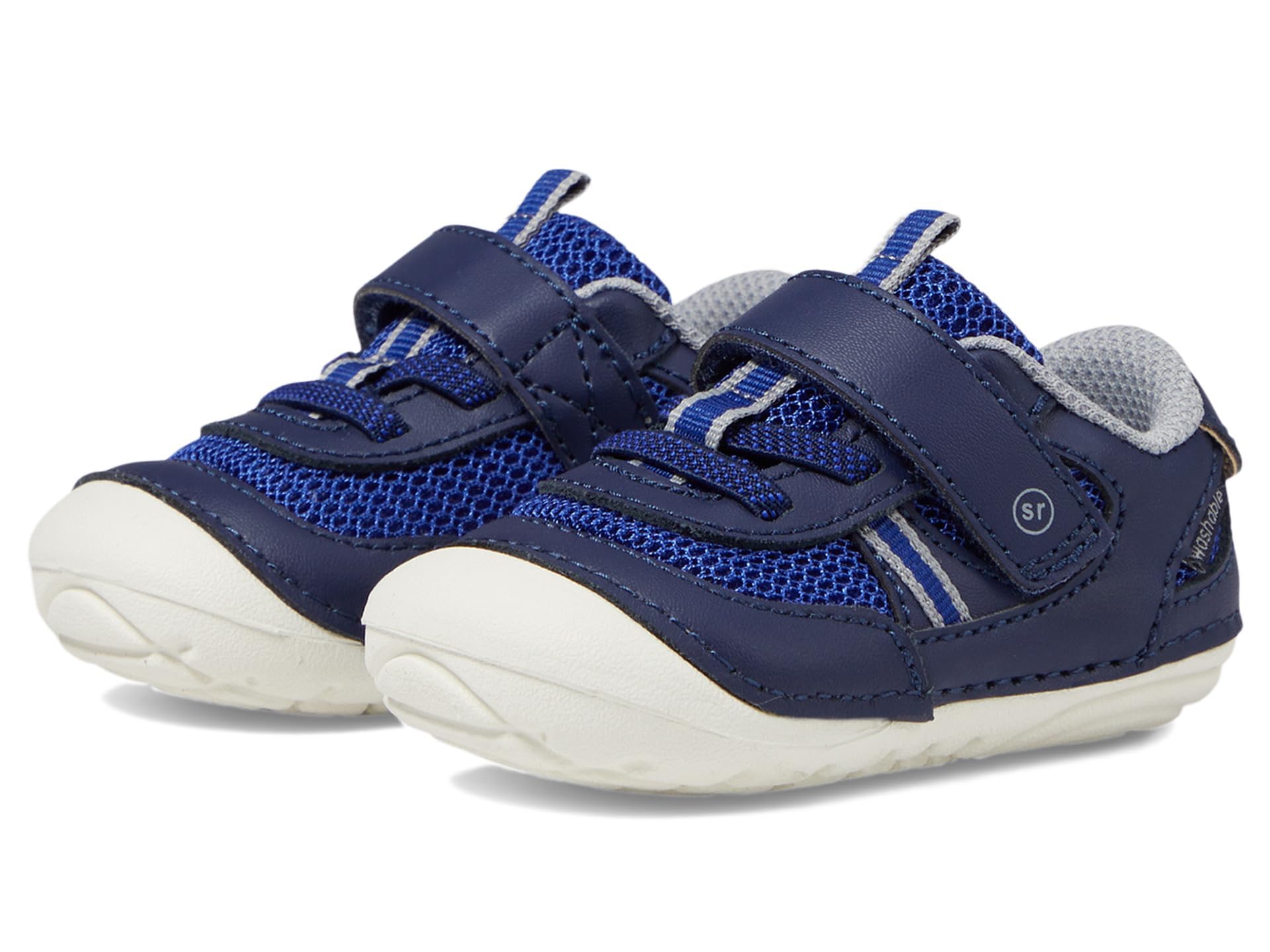 Stride Rite Baby SM Apollo Sneaker, Blue, 5 US Unisex Infant