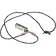 Hohner M38N-PI Mini Harmonica Necklace, Pink