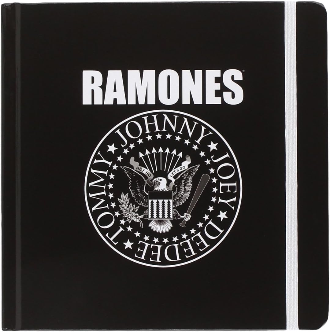 Ramones Notebook: Presidential Seal (Hard Back), Black