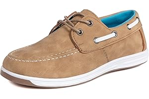 CHERRY POPO Boys Loafers Kids Casual Boat Shoes School Boys Dress Shoes