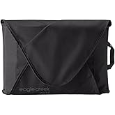 Eagle Creek Pack-It Original Garment Folder - Travel Garment Bag with Compression Wings to Maximize Luggage Space - Convenient Top Handle - Quick Drying Material - Black - Large