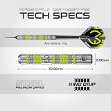 Winmau Professional MvG 18g Soft Tip 50-Piece Darts Set with Flights & Stems view 5