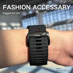 OUTVI 26mm watch band for garmin fenix 5x 6x 7x 3